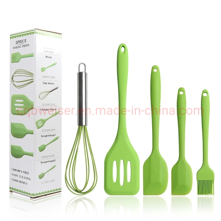 Heat Resistant Food Grade Silicone Kitchen Utensils Cheap Cooking Tools Set