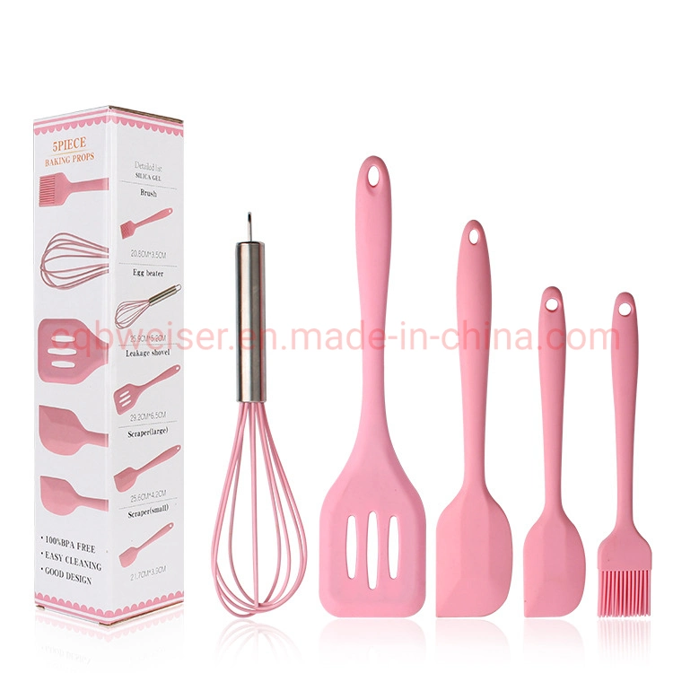 Heat Resistant Food Grade Silicone Kitchen Utensils Cheap Cooking Tools Set