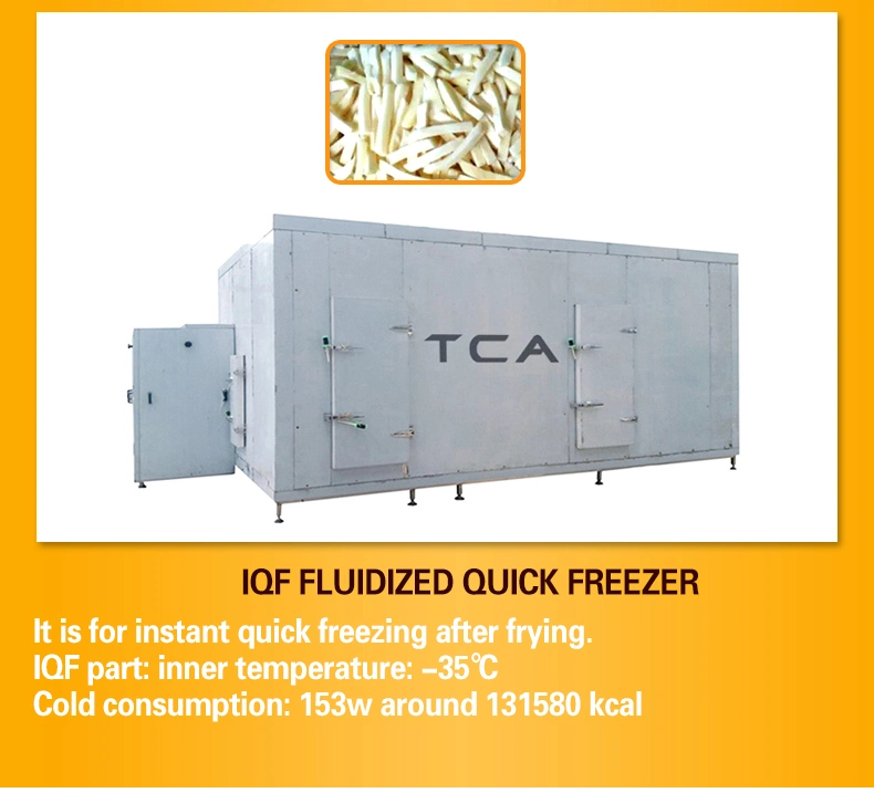 Potato French Fries Machine French Fries Machine Price Frozen French Fries Production Line