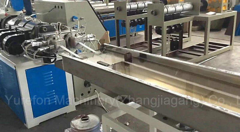 PVC Edge Banding Extrusion Line High Glossy Wood Grain Edge Banding Plastic Machinery