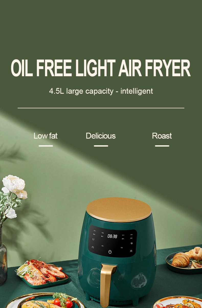 Factory 2023 Hot Sale Kitchen Appliance Air Fryer 6L Digital Fryer 2400W Oil Free Fryers