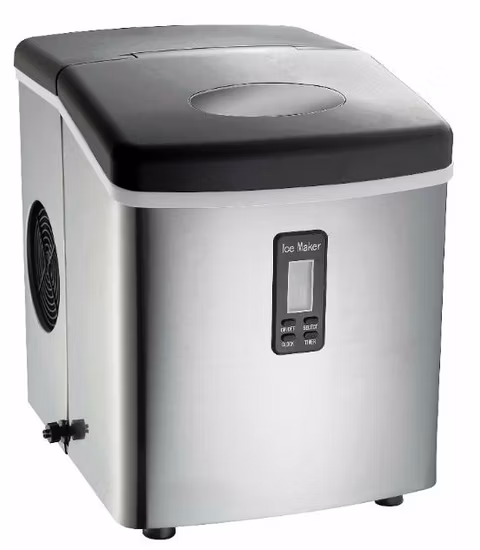 Stainless Steel 1000kg/24h Ice Cube Making Machine 1ton/24h Ice Cube Maker for Hotel