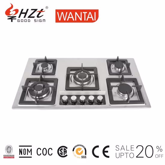 Luxury Double Burner Glass Top Built